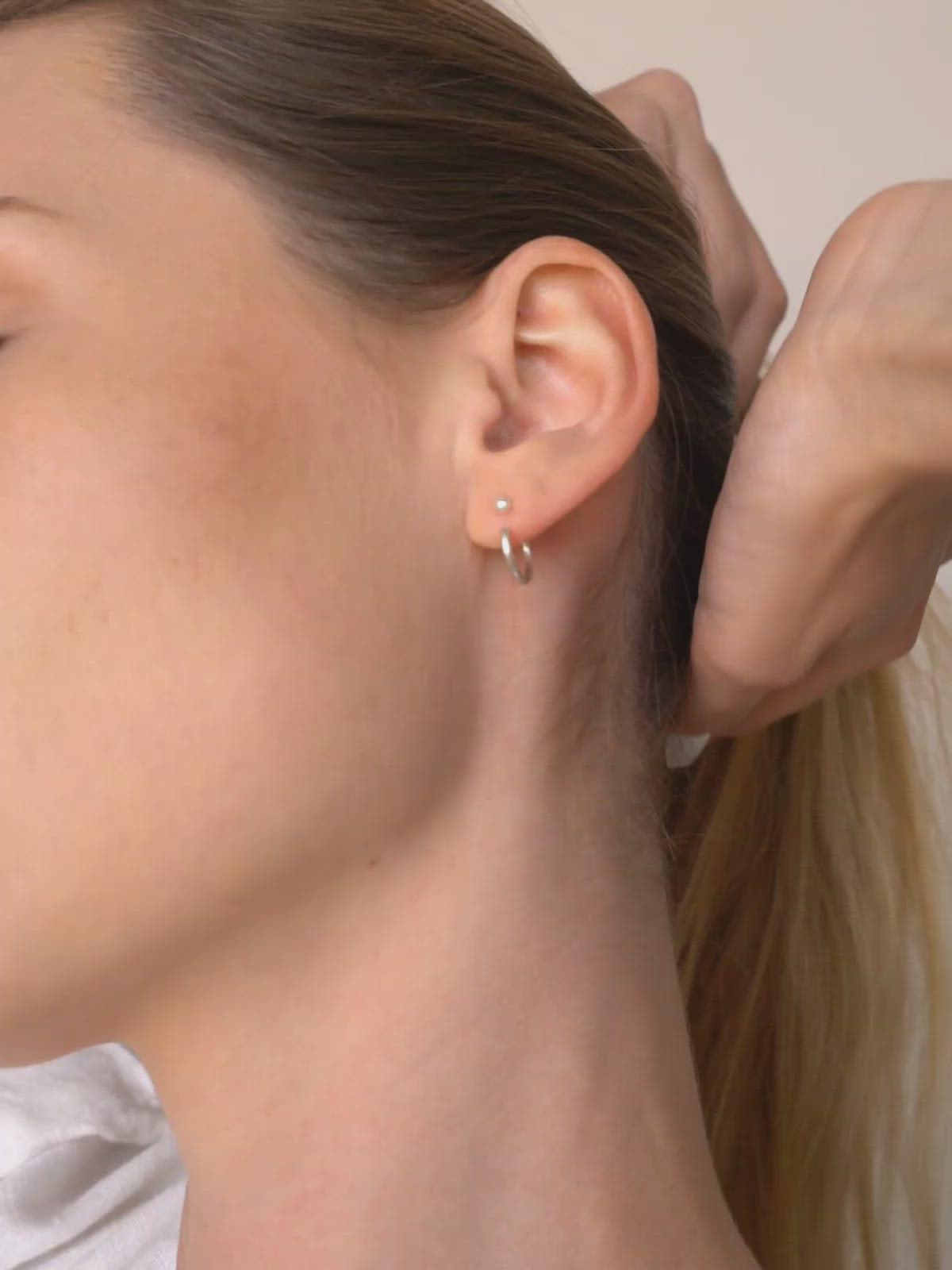 Hoop Earring Jackets ethical & sustainable jewelry made from recycled sterling silver#metal_sterling-silver