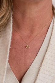 Cancer Zodiac Pendant Necklace ethical & sustainable jewelry made from recycled gold vermeil#metal_gold-vermeil