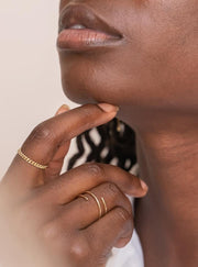Wrap Around Ring ethical & sustainable jewelry made from recycled 14k yellow gold#metal_14k-yellow-gold