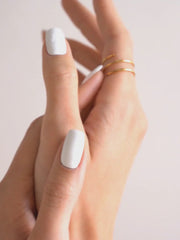 Wrap Around Ring ethical & sustainable jewelry made from recycled 14k yellow gold#metal_14k-yellow-gold